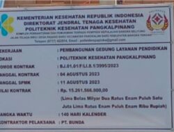 Pembangunan Gedung Poltekes Pangkalpinang Molor. Status Denda dan Profesionalitas PPK?!