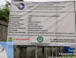 PPK Masih Bungkam, Proyek 29 Miliar di Polman Babel Molor