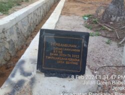 Proyek Drainase Desa Benteng Dikerjakan Asal Asalan Sontak Hebohkan Masyarakat