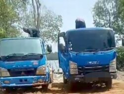 Dua Arnada Mobil Tengki Terima BBM di Ilegal di Tanjung Niur, Diduga Milik BD