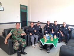 Menjelang Sertijab PMOI Babel Sambangi Kasrem 045/Gaya  Kolonel Ifantri Ichwansyah S.H M.H